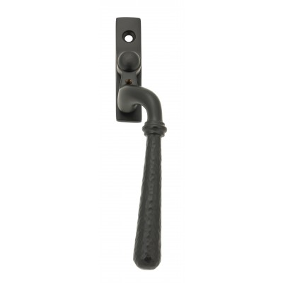 From The Anvil - Aged Bronze Hammered Newbury Espagnolette Fastener - Right Hand - 45921