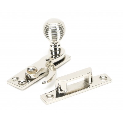 From The Anvil - Polished Nickel Beehive Sash Hook Fastener 45937