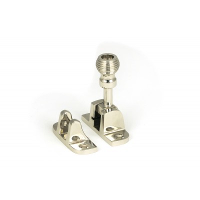 From The Anvil - Polished Nickel Beehive Brighton Fastener (Radiused) 45953