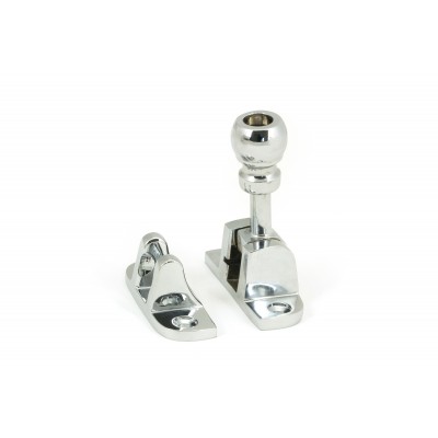 From The Anvil - Polished Chrome Mushroom Brighton Fastener (Radiused) 45959