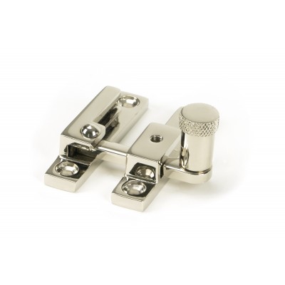 From The Anvil - Polished Nickel Brompton Quadrant Fastener - Narrow 45983