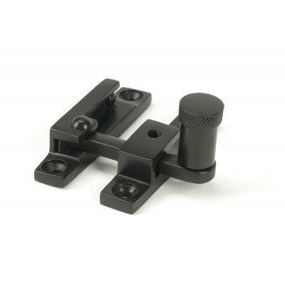 From The Anvil - Aged Bronze Brompton Quadrant Fastener - Narrow 45985