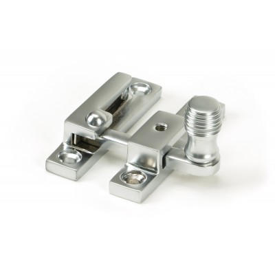 From The Anvil - Satin Chrome Beehive Quadrant Fastener - Narrow 45996