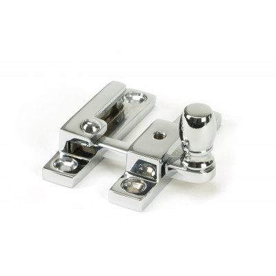 From The Anvil - Polished Chrome Mushroom Quadrant Fastener - Narrow 45999
