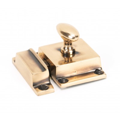 From The Anvil - Polished Bronze Cabinet Latch 46050