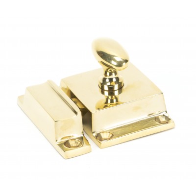From The Anvil - Polished Brass Cabinet Latch 46051