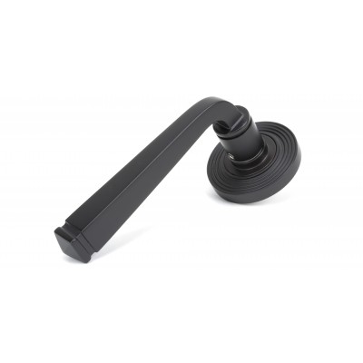 From The Anvil - Aged Bronze Avon Round Lever On Rose Set (Beehive) 46091