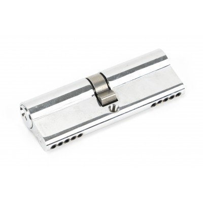 From The Anvil - Polished Chrome 45/45 5-Pin Euro Double Cylinder 46243