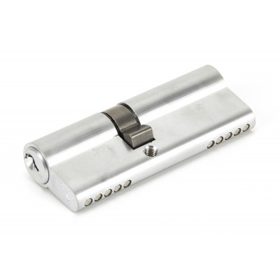 From The Anvil - Satin Chrome 35/45 5-Pin Euro Double Cylinder KA 46256