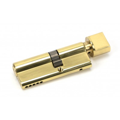 From The Anvil - Lacquered Brass 35T/45 5-Pin Euro Cylinder/Thumbturn 46260