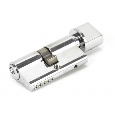 From The Anvil - Polished Chrome 30/30 5-Pin Euro Cylinder/Thumbturn KA 46270