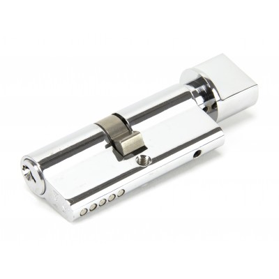 From The Anvil - Polished Chrome 35/35 5-Pin Euro Cylinder/Thumbturn KA 46273