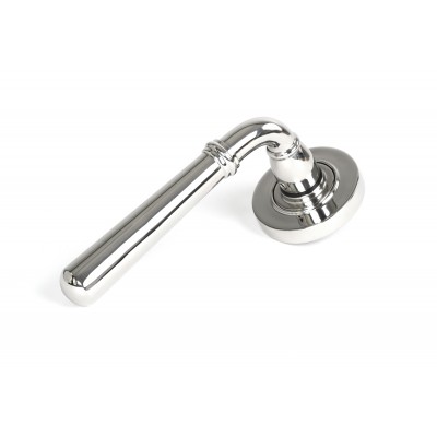 From The Anvil - Polished Marine SS (316) Newbury Lever On Rose Set (Plain) Unsprung 46540