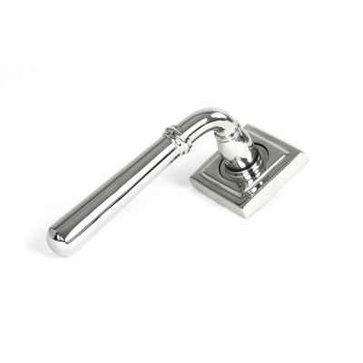 From The Anvil - Polished Marine SS (316) Newbury Lever On Rose Set (Square) Unsprung 46543