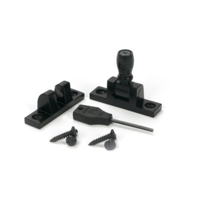 From The Anvil - Black Mushroom Brighton Fastener - Narrow (Square) [46599]