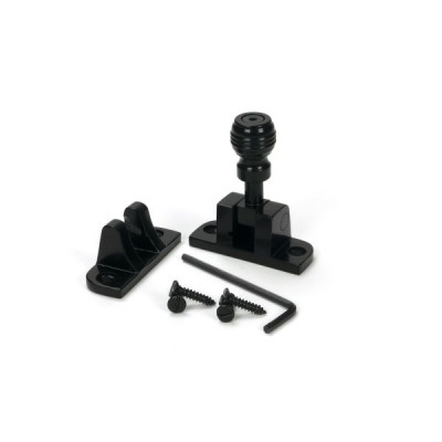 From The Anvil - Black Prestbury Brighton Fastener (Radiused) [46601]