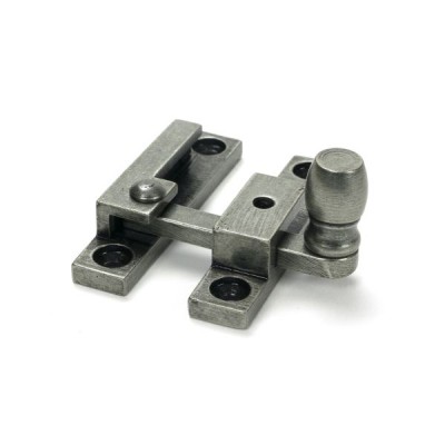 From The Anvil - Pewter Mushroom Quadrant Fastener - Narrow [46608]