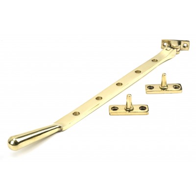 From The Anvil - Polished Brass 12" Newbury Stay 46717