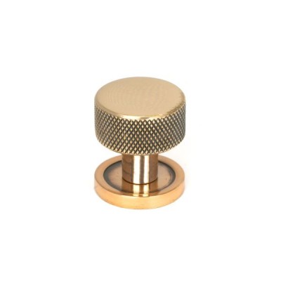 From The Anvil - Polished Bronze Brompton Cabinet Knob - 25mm (Plain) 46830