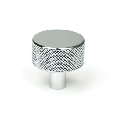 From The Anvil - Polished Chrome Brompton Cabinet Knob - 32mm (No rose) 46859