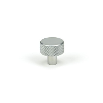 From The Anvil - Satin Chrome Brompton Cabinet Knob - 25mm (No rose) 46880