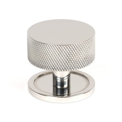 From The Anvil - Polished Stainless Steel (304) Brompton Cabinet Knob - 38mm (Plain) 47092