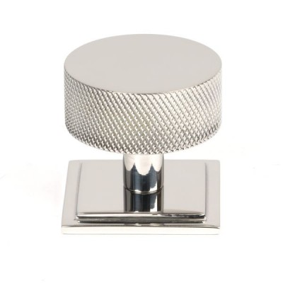 From The Anvil - Polished Stainless Steel (304) Brompton Cabinet Knob - 38mm (Square) 47095