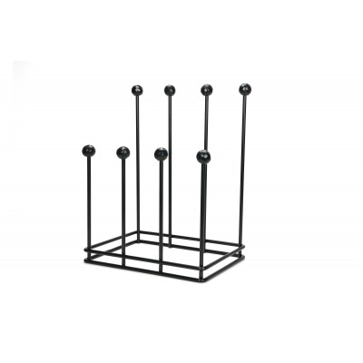 From The Anvil - Matt Black Four Pair Boot Rack 47106