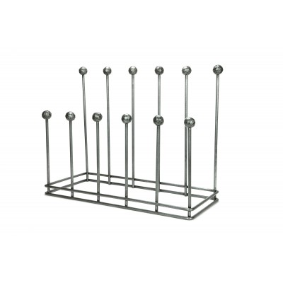 From The Anvil - Pewter Six Pair Boot Rack 47109