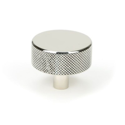 From The Anvil - Polished Nickel Brompton Cabinet Knob - 38mm (No rose) 47146