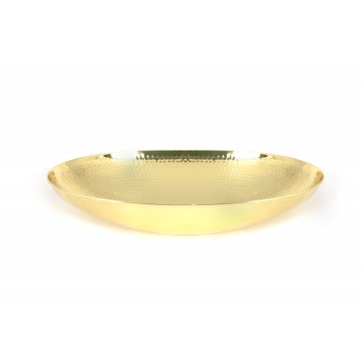 From The Anvil - Hammered Brass Oval Sink 47205