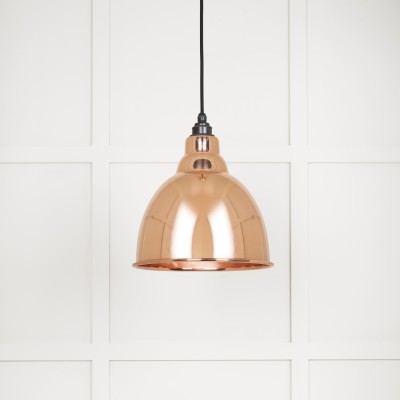 From The Anvil - Smooth Copper Brindley Pendant 49500S