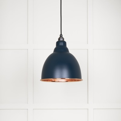 From The Anvil - Smooth Copper Brindley Pendant in Dusk 49500SDU