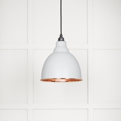 From The Anvil - Smooth Copper Brindley Pendant in Flock 49500SF