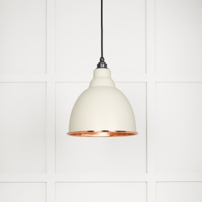 From The Anvil - Hammered Copper Brindley Pendant in Teasel 49500TE