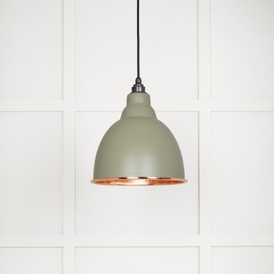 From The Anvil - Hammered Copper Brindley Pendant in Tump 49500TU