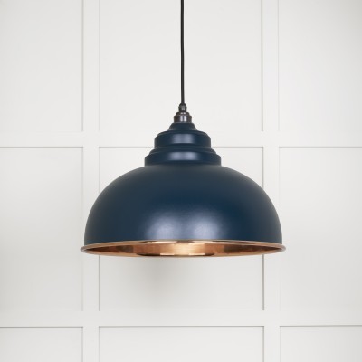 From The Anvil - Smooth Copper Harborne Pendant in Dusk 49501SDU