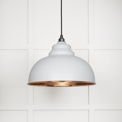 From The Anvil - Smooth Copper Harborne Pendant in Flock 49501SF