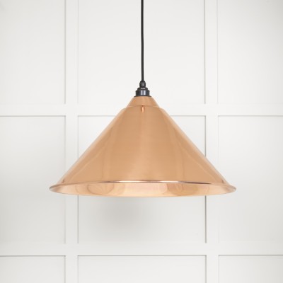 From The Anvil - Hammered Copper Hockley Pendant 49503S