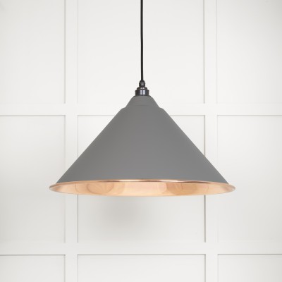 From The Anvil - Smooth Copper Hockley Pendant in Bluff 49503SBL