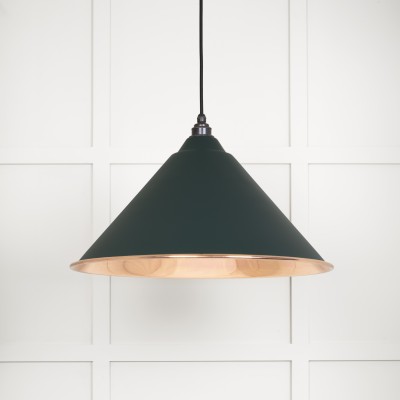 From The Anvil - Smooth Copper Hockley Pendant in Dingle 49503SDI