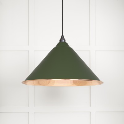 From The Anvil - Smooth Copper Hockley Pendant in Heath 49503SH