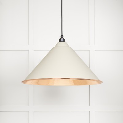 From The Anvil - Hammered Copper Hockley Pendant in Teasel 49503TE
