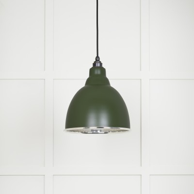 From The Anvil - Smooth Nickel Brindley Pendant in Heath 49504H