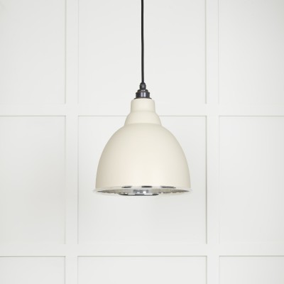 From The Anvil - Smooth Nickel Brindley Pendant in Teasel 49504TE