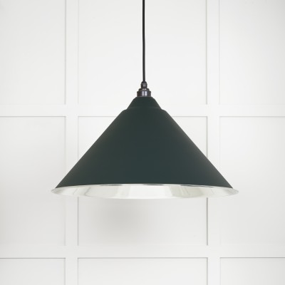 From The Anvil - Smooth Nickel Hockley Pendant in Dingle 49506DI