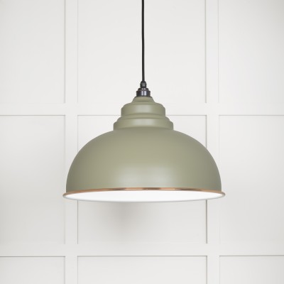 From The Anvil - White Gloss Harborne Pendant in Tump 49508TU