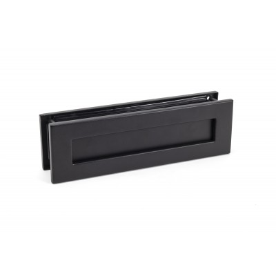 From The Anvil - Matt Black Traditional Letterbox 49593