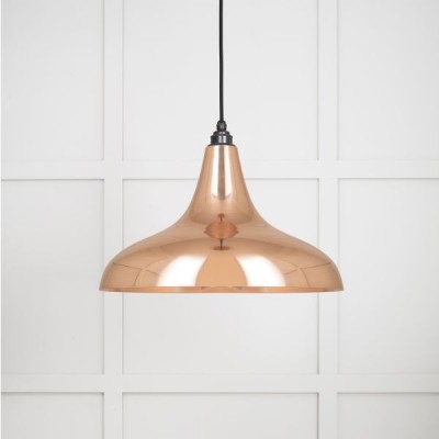 From The Anvil - Smooth Copper Frankley Pendant 49720