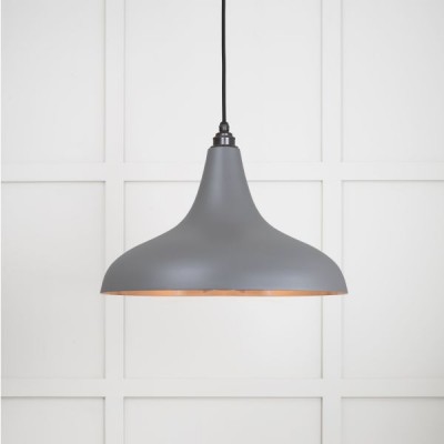 From The Anvil - Smooth Copper Frankley Pendant in Bluff 49720SBL